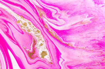 FLAMINGO. Marble art. Abstract background. Pastel trendy colors. Ancient oriental drawing technique.Style incorporates the swirls of marble or the ripples of agate. ART. Natural luxury. TROPICAL BIRD.