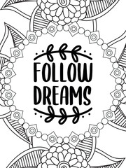 Motivational Quotes for Adult Relaxation and Stress Relief on Flowers 
