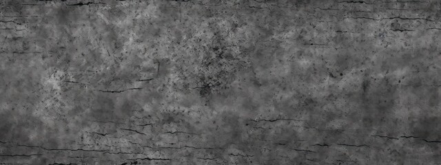 Seamless coarse gritty film grain photo overlay. Vintage dark grey speckled static noise background texture. Grungy streaked, stained and worn distressed sandpaper backdrop - obrazy, fototapety, plakaty