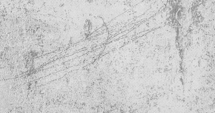 Grungy scratch and dust stop motion animated background. White color Grunge concrete wall or crumbled cardboard Texture Noise Animated Stop Motion Background.