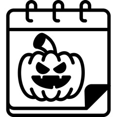 halloween calendar