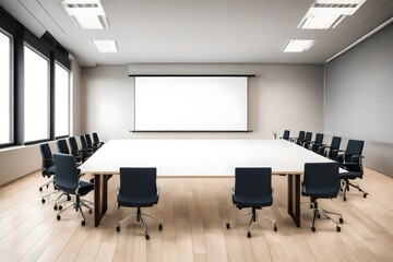 conference room with chairs