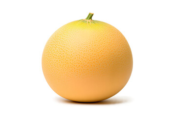 melon isolated on a transparent background, Generative AI