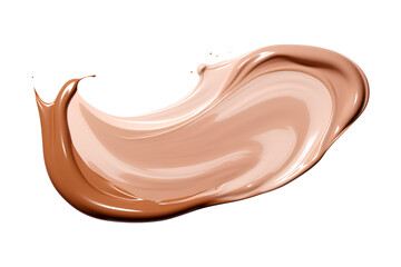 Liquid makeup isolated on a transprent background, Generative AI