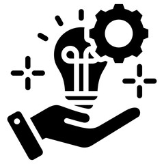 Innovation Glyph Icon © Uniconlabs