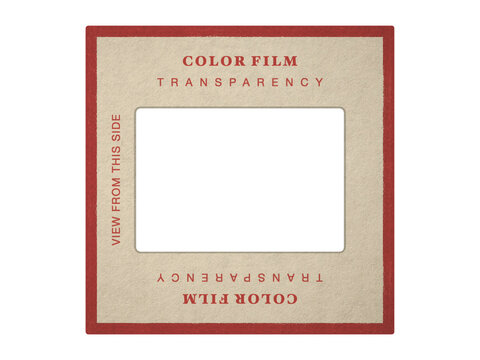 Retro Film Slide Mount
