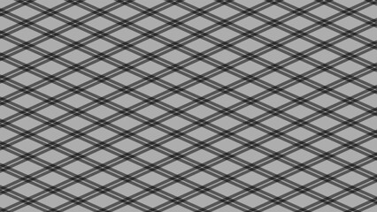 Grey and black plaid rhombus pattern as a background