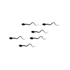 Abstract Sperm Icon