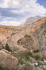 Fann Mountains in the heart of Tajikistan