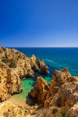 coast of Algarve near Lagos, Portugal