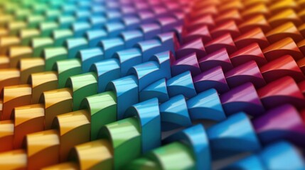 Obraz premium Abstract background, bright rainbow colors.