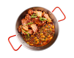 Bean stew with smoked pork hock