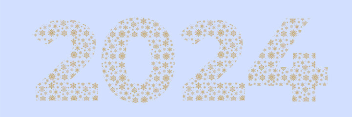 2024 logo design vector