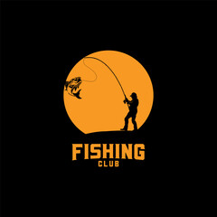 fish on a fishing hook illustration