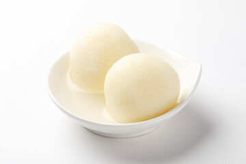Rasgulla a bengali sweet made from diary or  milk
