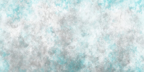 Virid or blue color paper texture pattern Old turquoise wall covered with uneven plaster Designed grunge paper texture