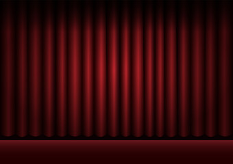 stage curtain background template design