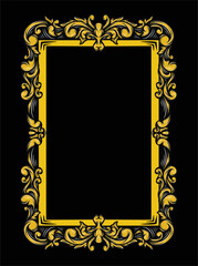 ORNAMENT BORDER AND FRAME SIMPLE