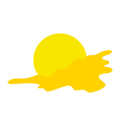 sun shining vector doodle