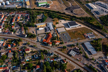 Merseburg in Sachsen Anhalt aus der Luft | Luftbilder von Merseburg 