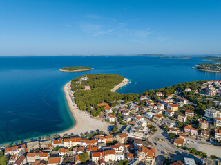 Croatia - Dalmatia - Primosten amazing landscape from drone view, this is the most amazing...