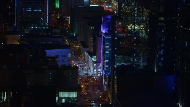 Beautiful Neon City Lights