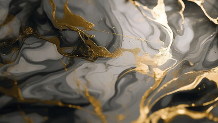 black grey gold abstract marble background, marble stone texture