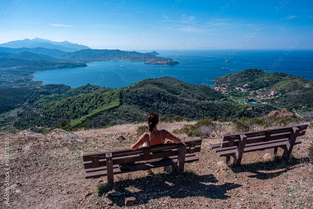 Sticker Isola d'Elba, escursione al Volterraio