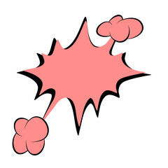 Comic Blank Text Speech Dialogue Bubble