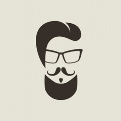 silhouette of men vector illistration