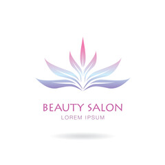 spa beauty logo layout design