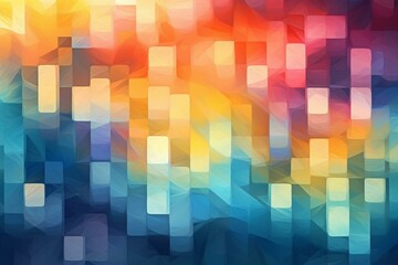 Colorful abstract background with a modern pattern. Generative AI