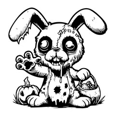 Zombie bunny 4