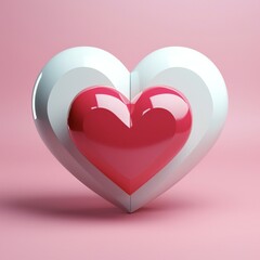 3d love icon