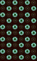 Tiny flower abstract pattern designed seamless pattern for summer and winter,Suitable for home decor,print,textile,wallpaper,graphic.