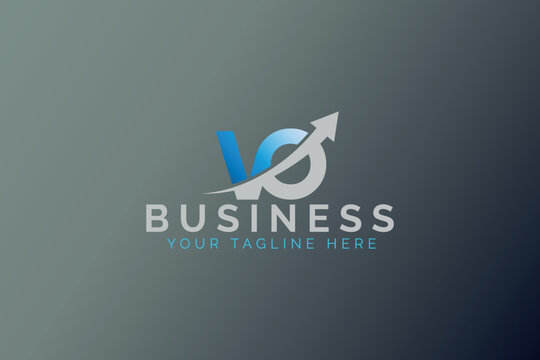 Abstract Business Arrow And Letter V O Logo Template
