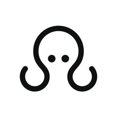 Squid  Octopus  Squid  Logo Design Template PNG and Vector with Transparent Background