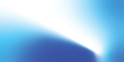 Blue grainy gradient background, noise texture gradient effect