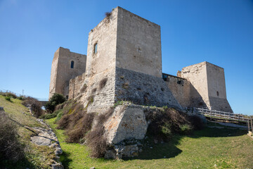 Fototapeta na wymiar old castle, Castello di San Michele Cagliari, in Cagliari, Sardinia, Itali