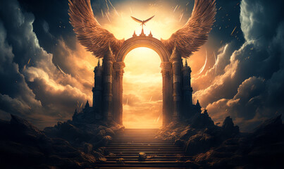 Spiritual Ascent: The Gates of Heaven in the Afterlife