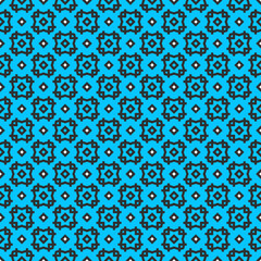 Multi color seamless abstract pattern. Background and backdrop. Multi Colored. Colorful ornamental design. Colored mosaic ornaments. Vector graphic illustration. EPS10.