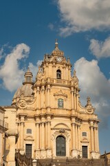 Fototapeta na wymiar Chiesa di San Giorgio. Ragusa Ibla - Ragusa - Sicilia - Italia
