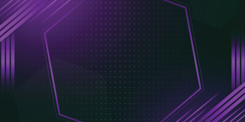 abstract banner background with red shapes vector design illustration