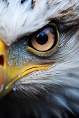  Сlose-up of an eagle's proud eye