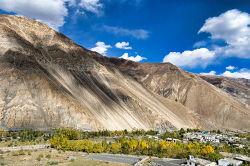 autumn landscape in the mountains