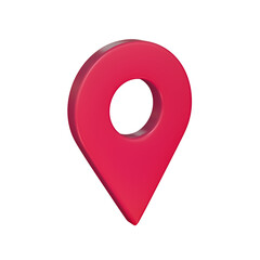 Location icon Isolated 3d render illustration