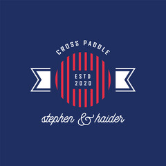 Happy 4th of July typography Fourth of July lettering card Independence Day with USA flag Vector