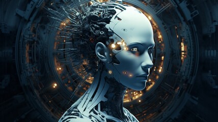 IA Illustration, future is now, blog and article illustration
