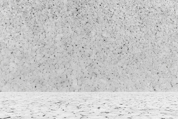 Empty granite wall and floor room studio concrete background for product presentation. 
