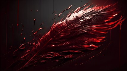 Blood Feather Wallpaper